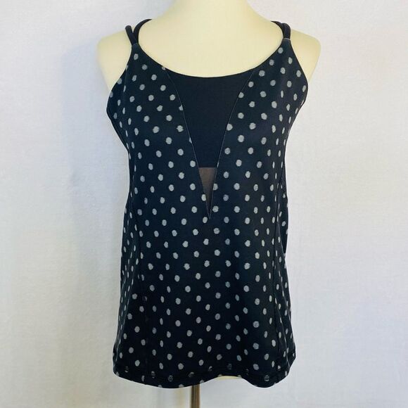 LULULEMON EXQUISITE TANK GHOST DOT BLACK SLATE - Picture 3 of 12